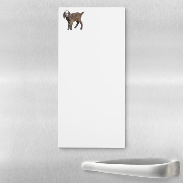 Goat Baby Magnetic Notepad (In Situ)