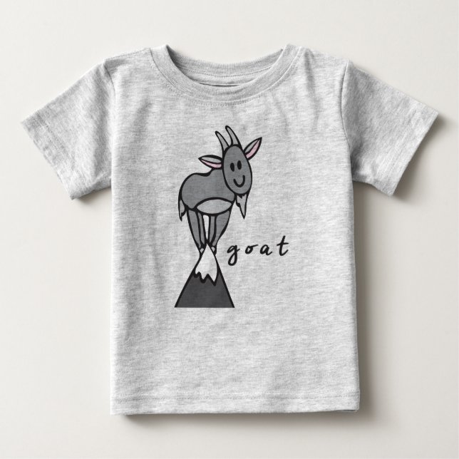 Goat Baby Top or T-Shirt (Front)