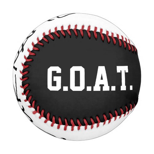 GOAT baseball player _ Greatest of all time ball