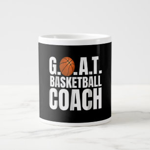 Goat Basketball Coach Gift Giant Coffee Mug