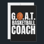 Goat Basketball Coach Gift Save The Date<br><div class="desc">Goat Basketball Coach Gift</div>