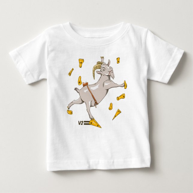 Goat Bouldering gym Baby T-Shirt (Front)
