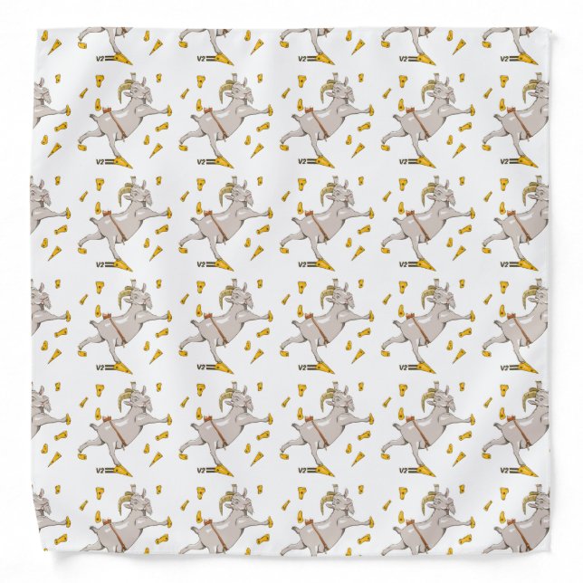 Goat Bouldering gym Bandana (Front)