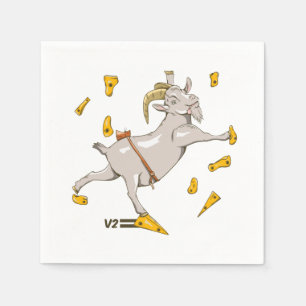 Goat Bouldering gym Napkins