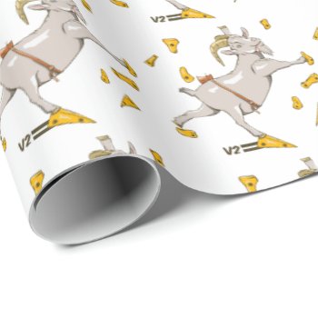 Goat Bouldering Gym Wrapping Paper by earlykirky at Zazzle