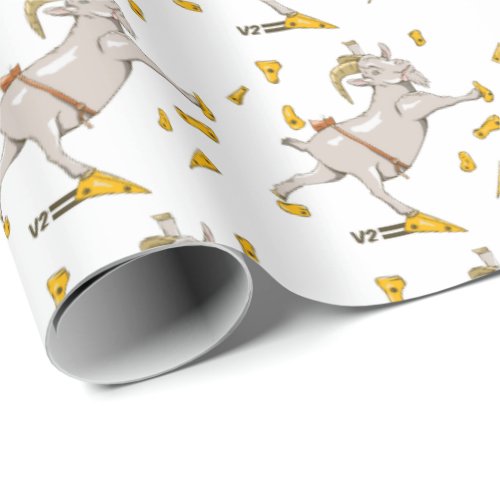 Goat Bouldering gym Wrapping Paper