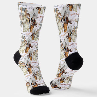 Goat Breeds I Love my Goats Socks
