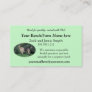 Goat Business Card-add your own picture & words Business Card