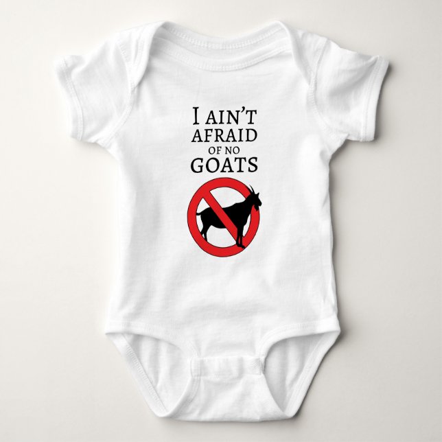 Goat Busters Baby Bodysuit (Front)