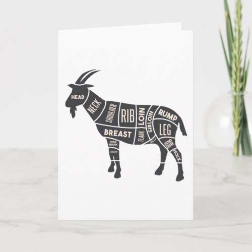 Goat Butcher Card