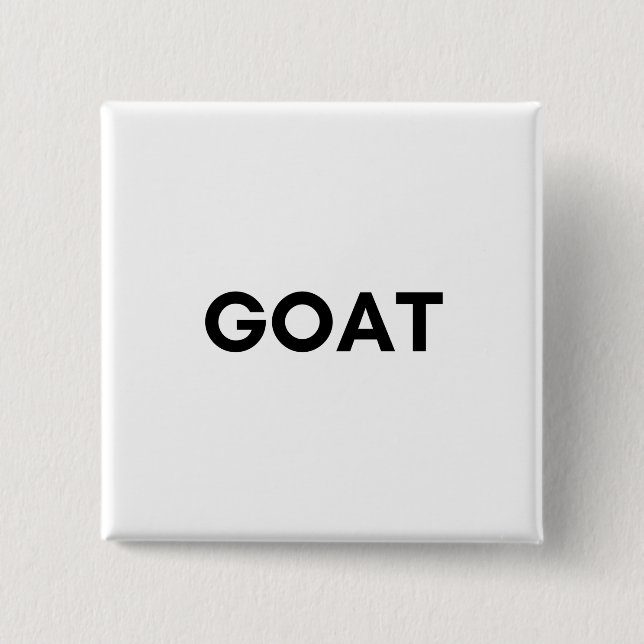 goat button (Front)