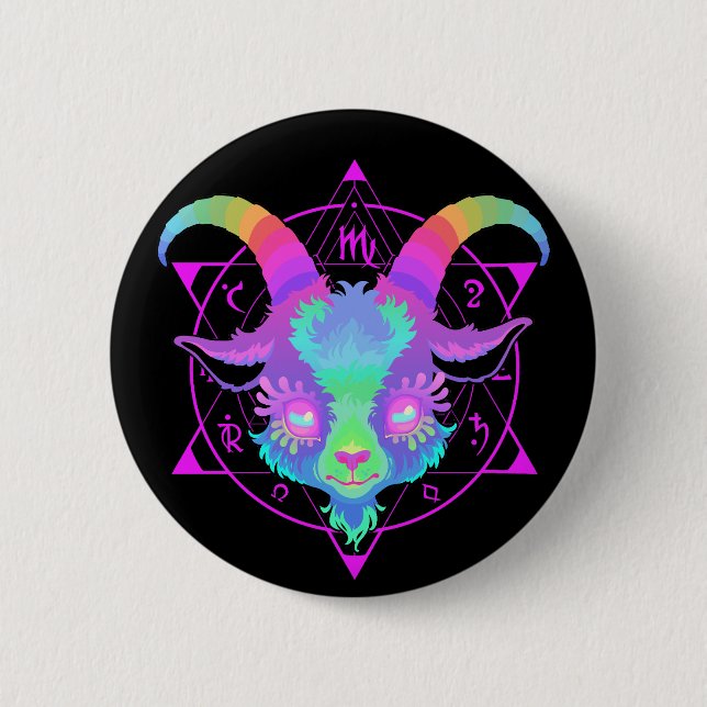 Goat Button (Front)