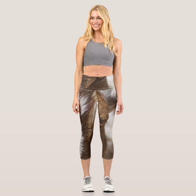 Goat Capri Leggings (Front)