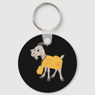 Goat Cheese for Goat Cheese Lovers Keychain
