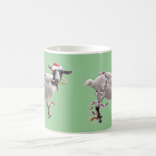 Goat Christmas Coffee Mug