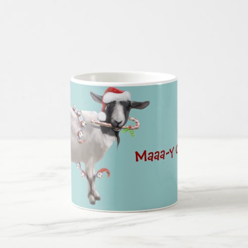 Goat Christmas Coffee Mug