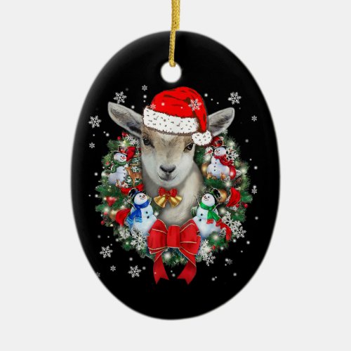 Goat Christmas Ornament Decoration Gift X_mas