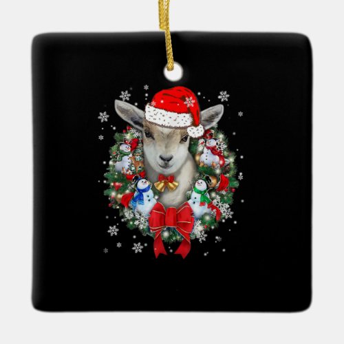 Goat Christmas Ornament Decoration Gift X_mas