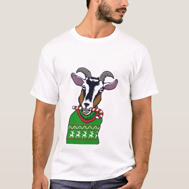 Goat Christmas Sweater (Front)