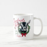GOAT | Christmas Wishes Baby Goat Kisses Alpine Coffee Mug