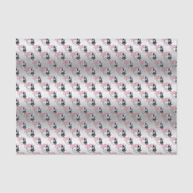 GOAT | Christmas Wishes Baby Goat Kisses Nigerian Tissue Paper (Front)