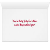 GOAT | Christmas Wishes Baby Goat Kisses Nubian (Inside Horizontal (Bottom))