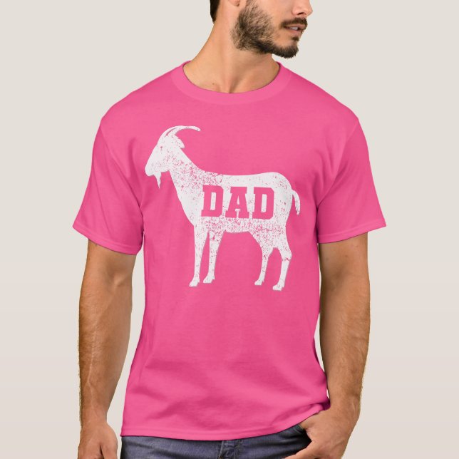 Goat Dad T-Shirt (Front)