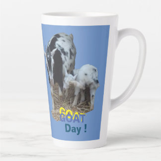GOAT Day Cust. BG Color Latte Mug