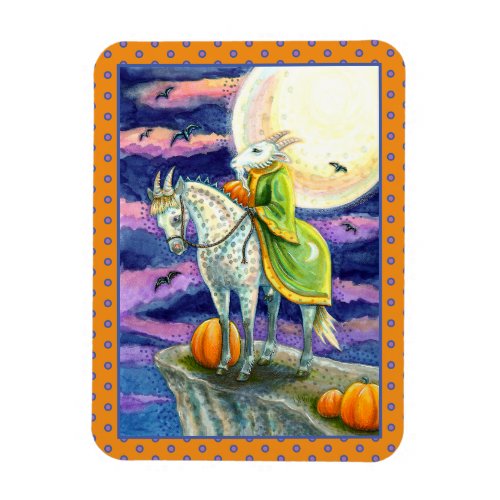 GOAT DEMON SURE FOOTED STEED FANTASY HALLOWEEN MAGNET