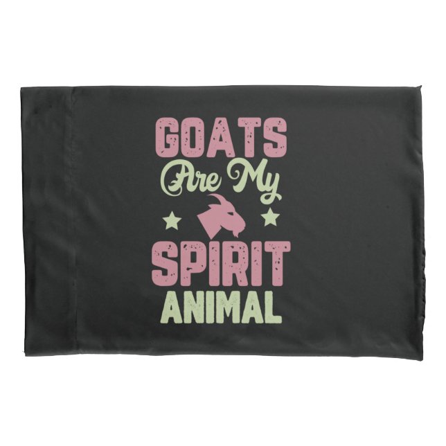 Goat design pillow case (Front)