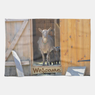 Goat Dish Towel