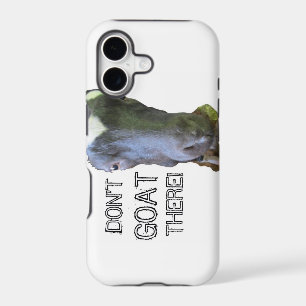 Goat "DON'T GOAT THERE" iPhone 5 Case