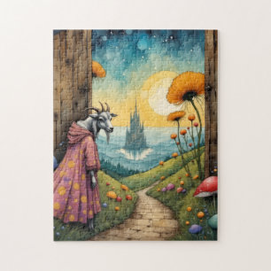 Goat Fantasy Jigsaw Puzzle