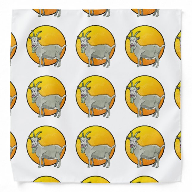 Goat Farm Animal Bandana (Front)