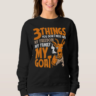 Goat Farm Goats Sweatshirt