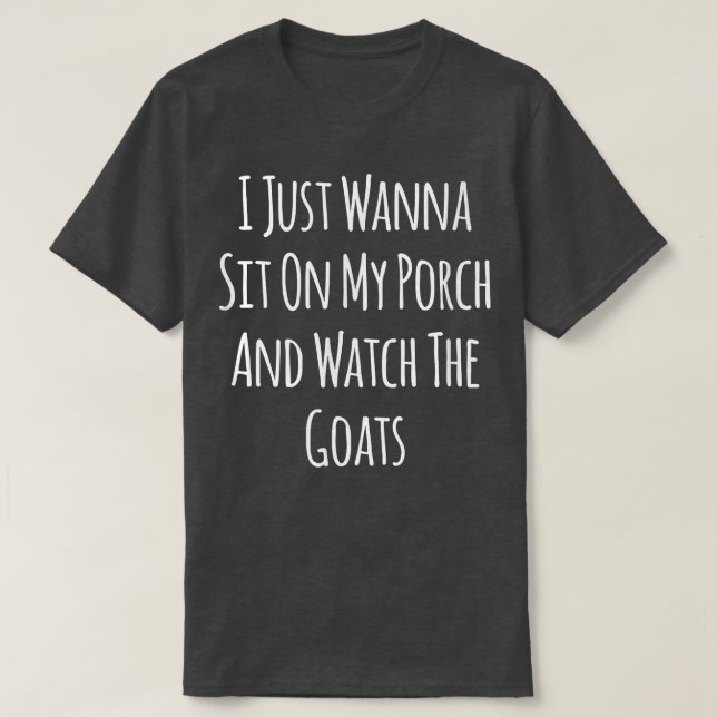 Goat Farmer T-Shirt (Design Front)