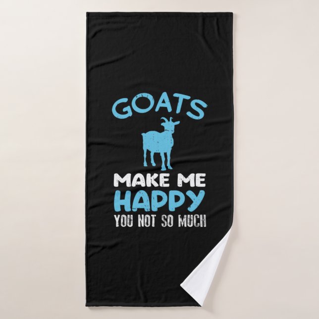 Goat Farmers Bath Towel (Bath Towel)