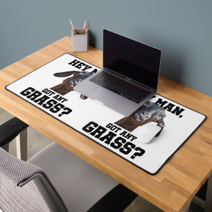 Goat for Goat Lovers Farm Apparel Meme Pun Funny G Desk Mat