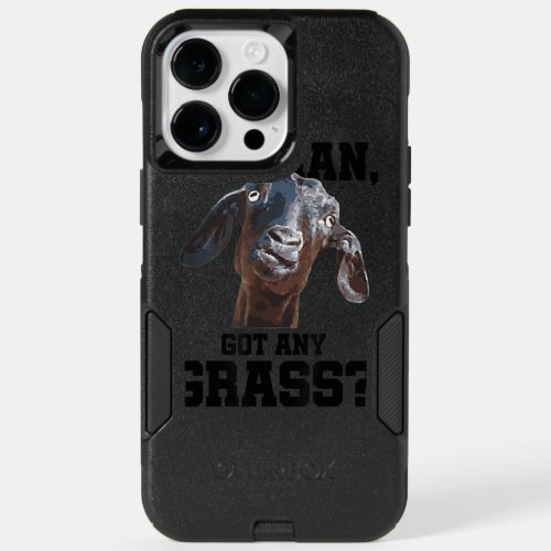 Goat  for Goat Lovers Farm Apparel Meme Pun Funny  OtterBox iPhone 14 Pro Max Case