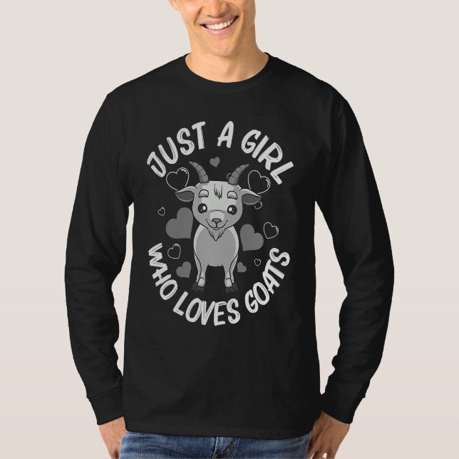 Goat  For Women Farmer  Girl Mother's Day T-Shirt (Front)