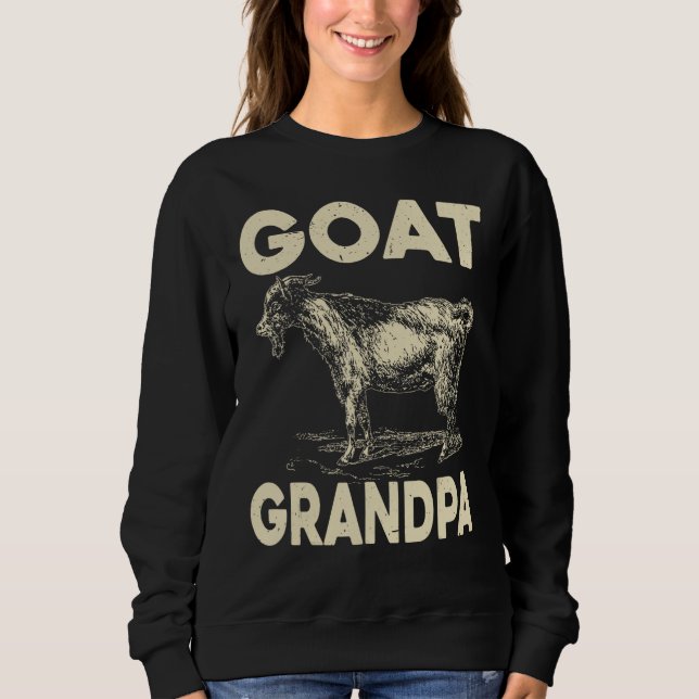 Goat Grandpa Sweatshirt (Front)