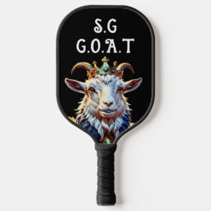 GOAT greatest of all time champion player pickle Pickleball Paddle
