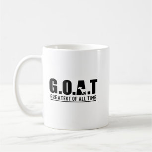 Goat Greatest of All Time Goat Funny Goat Mom Farm Coffee Mug