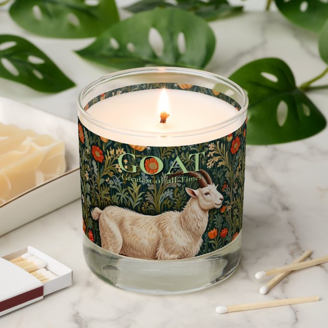 GOAT Greatest of all Time Scented Candle (Lit)