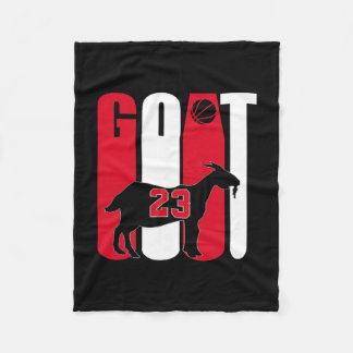 Goat (greatest Of All Time) Sketll 23  Fleece Blanket