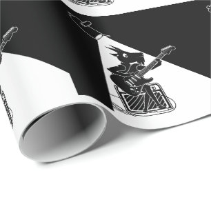 Goat Guitarist Wrapping Paper