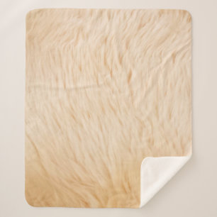 Goat hair fur animal texture sherpa blanket