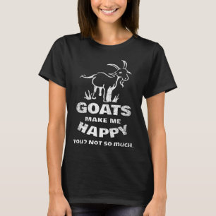 Goat   Happy Goat T-Shirt