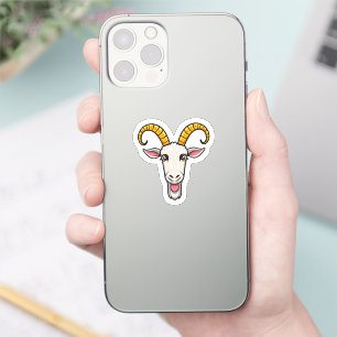 Goat head  sticker