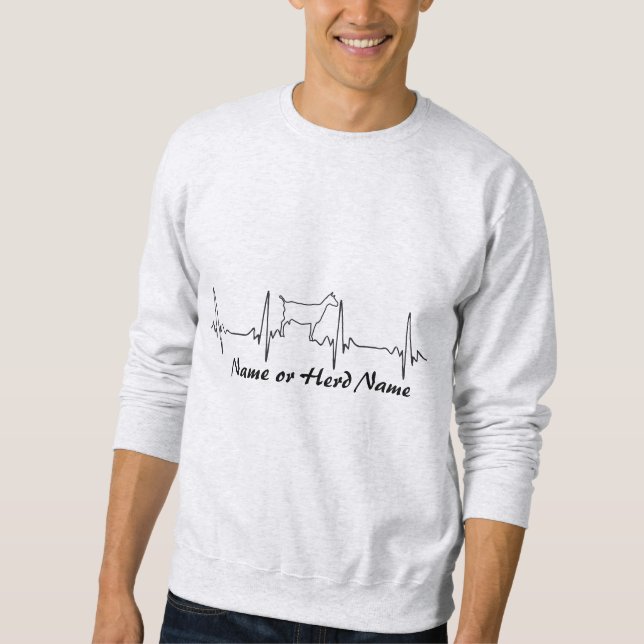 Goat Heartbeat of Love Sweatshirt (Front)